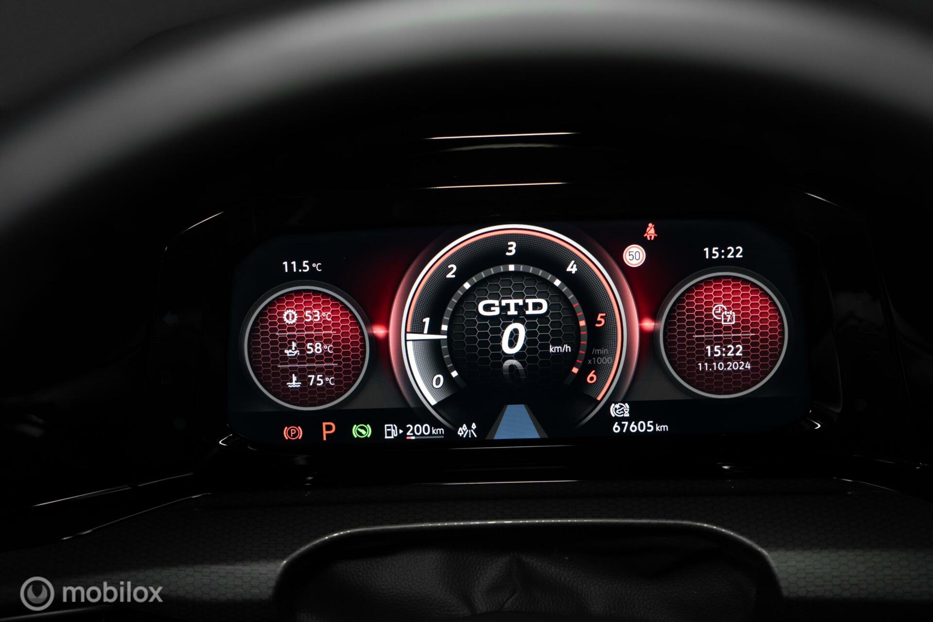 
Volkswagen Golf 2.0 TDI GTD vol									