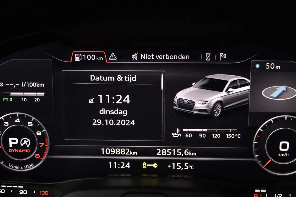 
Audi A3 Limousine 35 TFSI CoD Advance Sport Automaat (NAVIGATIE, VIRTUAL, STOELV, PDC, CRUISE, CLIMATE, NL-AUTO, GOED ONDERHOUDEN) vol									