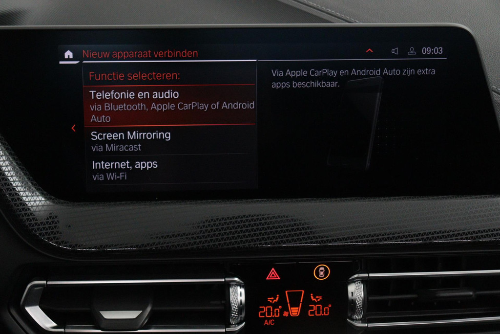 
BMW 1-serie 118i Executive Edition Automaat (PANODAK, NAVI, PDC V+A, CARPLAY, CRUISE, NL-AUTO, DEALER ONDERHOUDEN) vol									