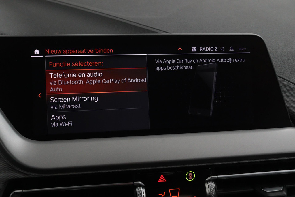 
BMW 1-serie 118i Executive Edition (1e Eig, NL-auto, Dealer onderH Carplay/ Android, Navi-groot, PDC V+A, Cruise Control, Etc) vol									