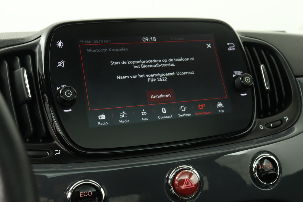 
Fiat 500 0.9 TwinAir Turbo Lounge (NL-auto,1e Eig, Zeer Goed OnderH, Panorama, Navi, Airco, Cruise Con, Etc) vol									