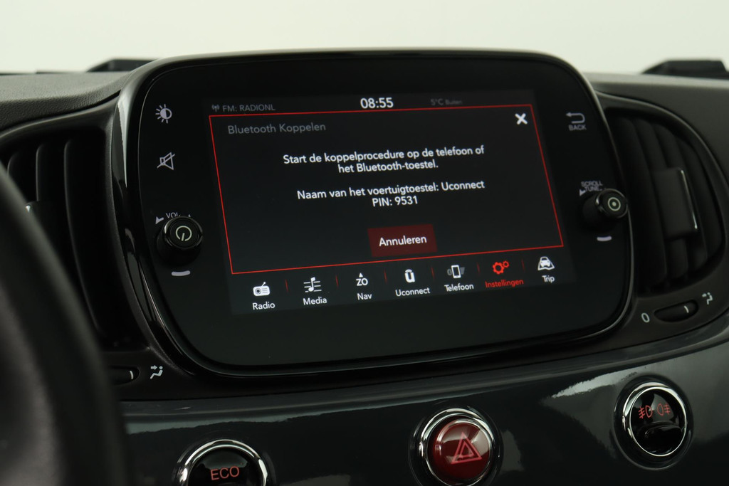 
Fiat 500 0.9 TwinAir Turbo Lounge (NL-auto,1e Eig, Zeer Goed OnderH, Panorama, Navi, Airco, Cruise Con, Etc) vol									