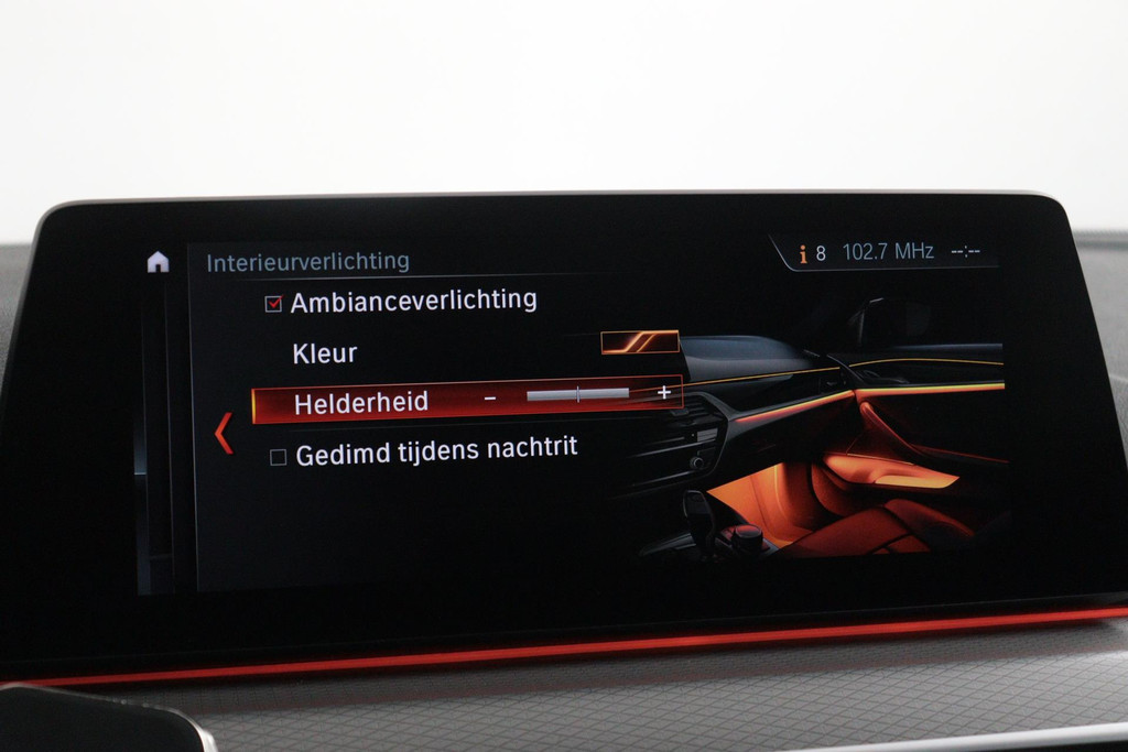 
BMW 5 Serie 530d High Executive(Dealer OnderH, Navi Prof, Camera’s, Adaptive Cruise, PDC V+A, Sfeer Verlichting, Etc) vol									