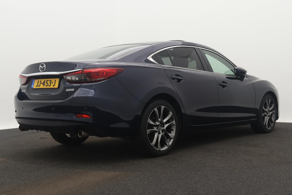 
Mazda 6 2.5 SkyActiv-G 192 GT-M Automaat (PANORAMADAK, STOELVERWARMING, HEAD-UP, CAMERA, ADAPTIVE CRUISE, SFEERVERLICHTING) vol									