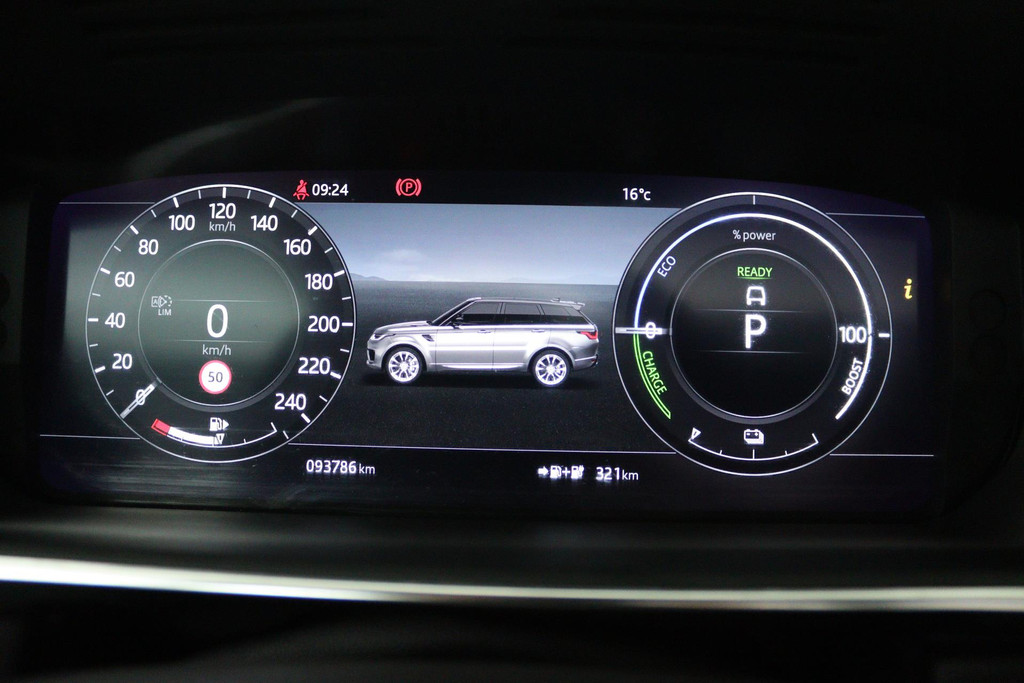 
Land Rover Range Rover Sport 2.0 P400e HSE Dynamic (PANO, TREKHAAK, ELEKTR STOELEN, MERIDIAN, STUUR/STOEL VERWARMING, CAMERA) vol									