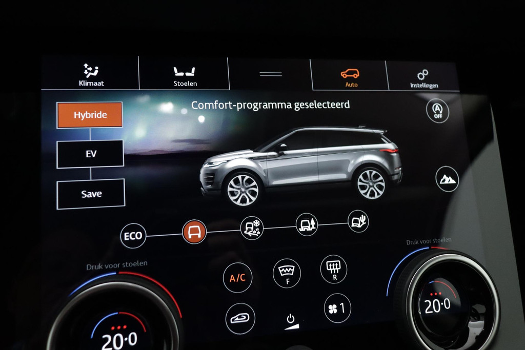 
Land Rover Range Rover Evoque 1.5 P300e AWD(1e eig, DealerOnderH, Navi, Stuur/stoelV, Camera, Trekhaak, Carplay, Etc) vol									