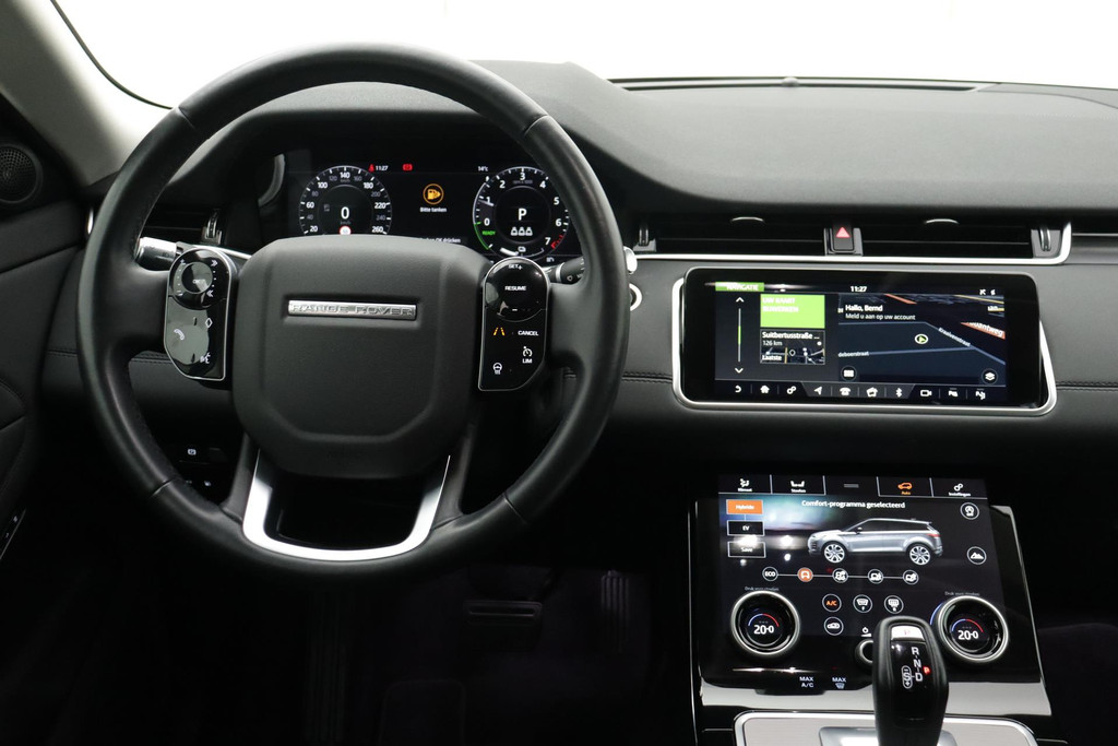 
Land Rover Range Rover Evoque 1.5 P300e AWD(1e eig, DealerOnderH, Navi, Stuur/stoelV, Camera, Trekhaak, Carplay, Etc) vol									