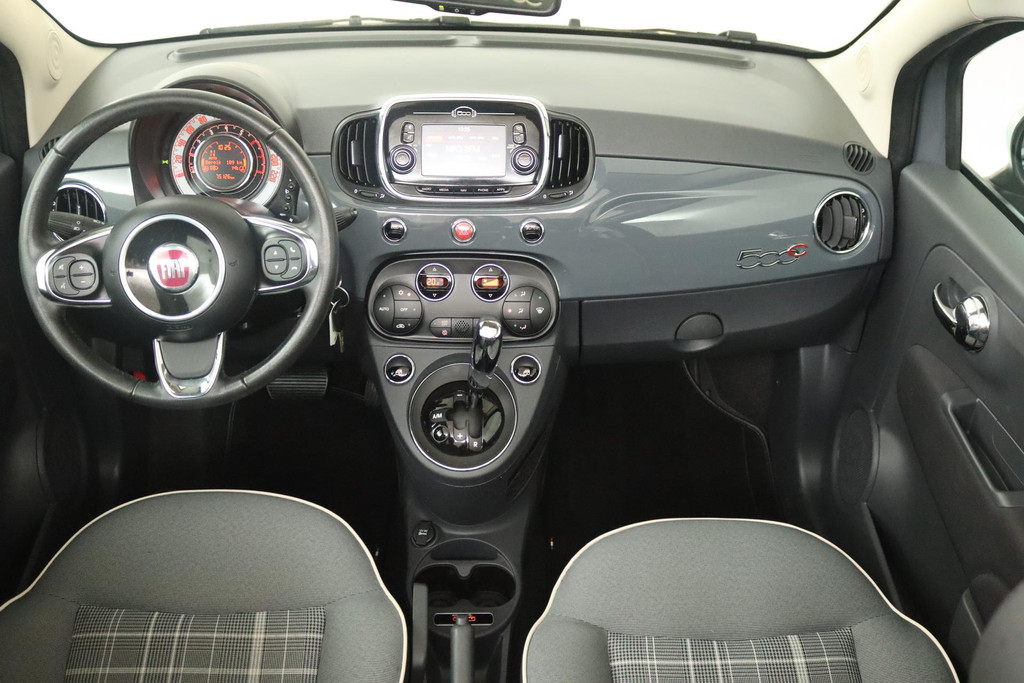 
Fiat 500C 0.9 TwinAir Turbo Lounge (NAVIGATIE, BLUETOOTH, AUTOMAAT, CABRIO, NL-AUTO, GOED ONDERHOUDEN) vol									