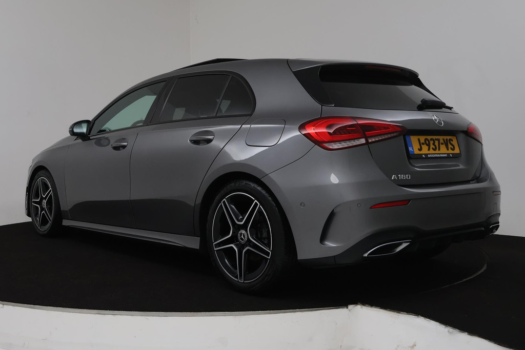 
Benz A-Klasse 180 Business Solution AMG Automaat (PANORAMADAK, NAVIGATIE, STOELV, PDC, CAMERA, NL-AUTO, GOED ONDERHOUD) vol									