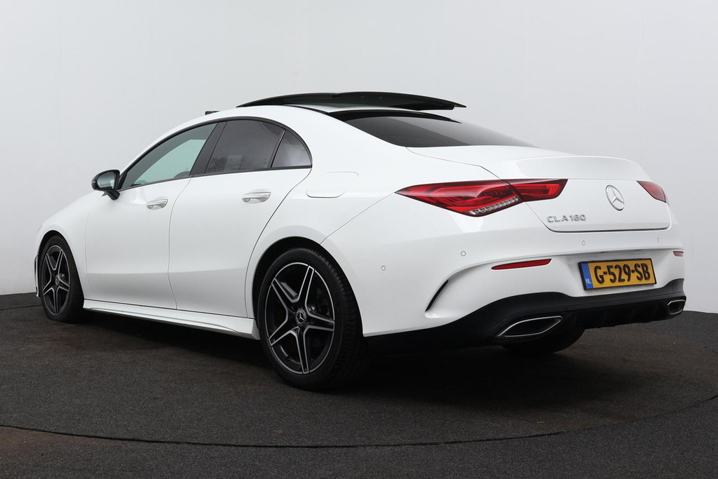
Benz CLA-Klasse 180 Business Solution AMG Automaat (Pano, Navi, Camera, Cruise, SfeerV, NL-auto, Goed Onderhouden) vol									