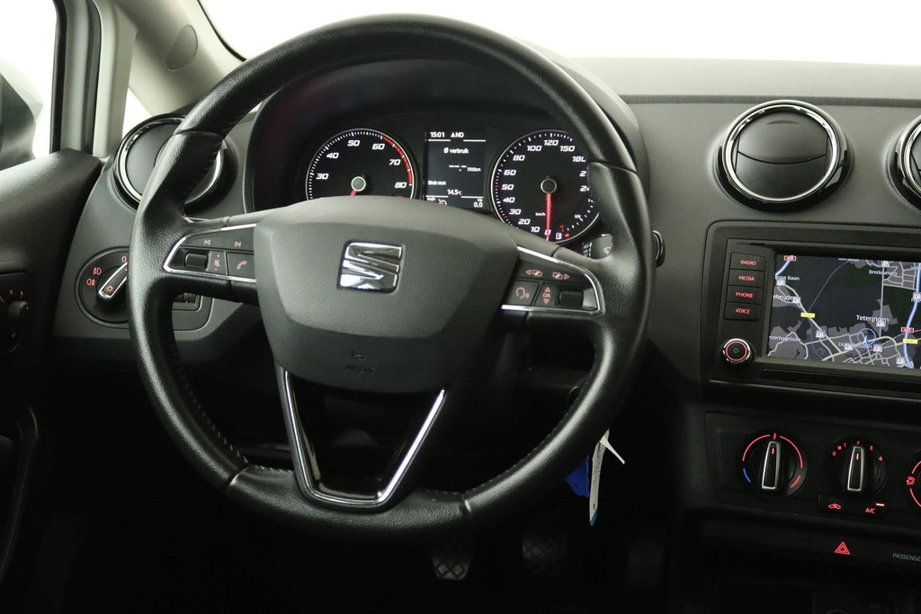 
SEAT Ibiza 1.0 EcoTSI Style Connect (NAVIGATIE, CARPLAY, CRUISE CONTROL, BLUETOOTH, NL-AUTO) vol									