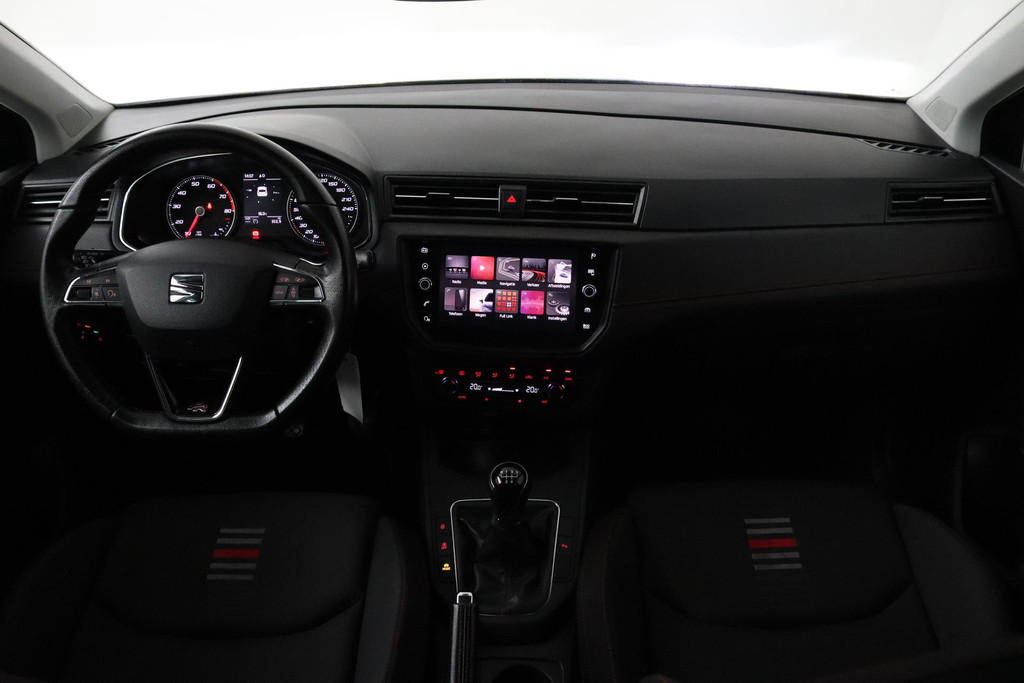 
SEAT Ibiza 1.0 TSI FR Business Intense Sport (CAMERA, NAVIGATIE, PARKEERSENSOREN, LED, CLIMATE, NL-AUTO, GOED ONDERHOUDEN) vol									