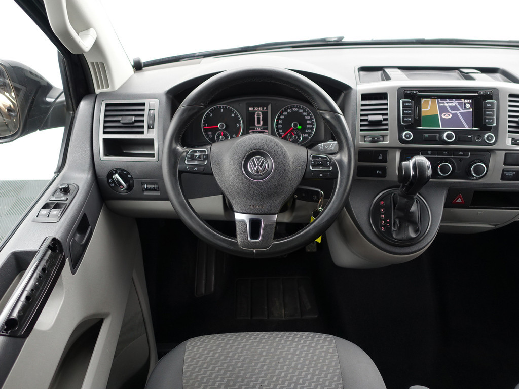 
Volkswagen Transporter 2.0 TDI L2 Highline Aut- Dubbele Cabine, 5 Pers, Schuifdak, Park Assist, Cruise, Navi, Sidebars vol									