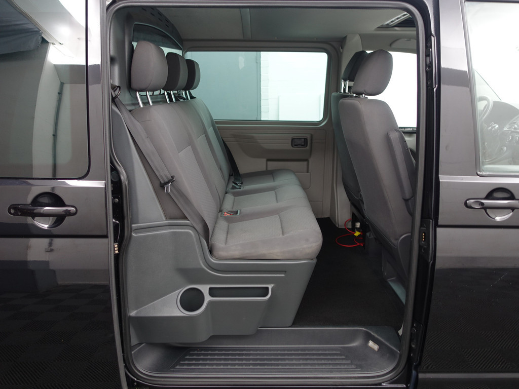 
Volkswagen Transporter 2.0 TDI L2 Highline Aut- Dubbele Cabine, 5 Pers, Schuifdak, Park Assist, Cruise, Navi, Sidebars vol									