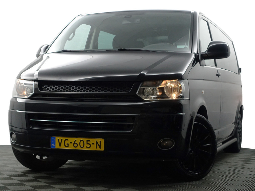 
Volkswagen Transporter 2.0 TDI L2 Highline Aut- Dubbele Cabine, 5 Pers, Schuifdak, Park Assist, Cruise, Navi, Sidebars vol									