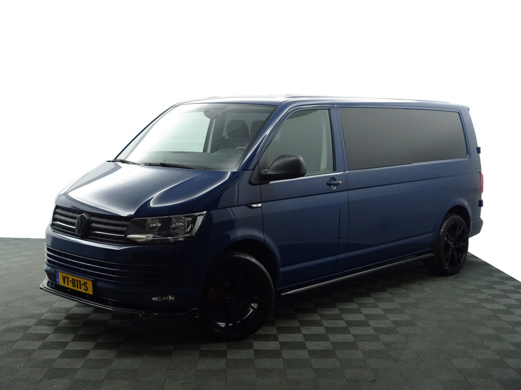 
Volkswagen Transporter 2.0 TDI 180pk L2 R Line Aut- Dubbele Cabine, 6 Pers, Park Assist, Navi, Cruise, Clima, Sidebars vol									