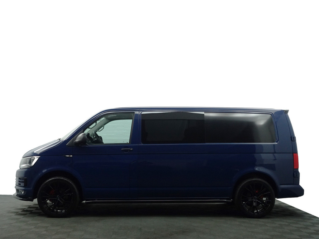 
Volkswagen Transporter 2.0 TDI 180pk L2 R Line Aut- Dubbele Cabine, 6 Pers, Park Assist, Navi, Cruise, Clima, Sidebars vol									