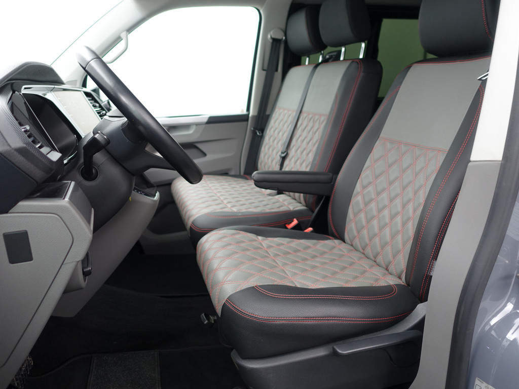 
								Volkswagen Transporter 2.0 TDI Euro 6 L2 Bulli Aut- Dubbele Cabine, 6 Pers, Xenon Led, Virtual Cockpit, Nardo Grey, Ada Cruise vol									