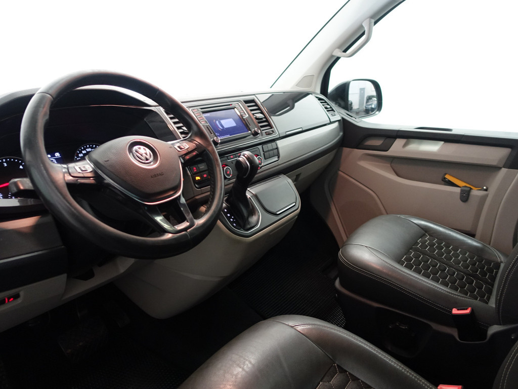 
Volkswagen Transporter 2.0 TDI Euro 6 L2 Highline+ Aut- Dubbele Cabine, 2x Schuifdeur, Schuifdak, Xenon Led, Custom Leder, Carplay vol									