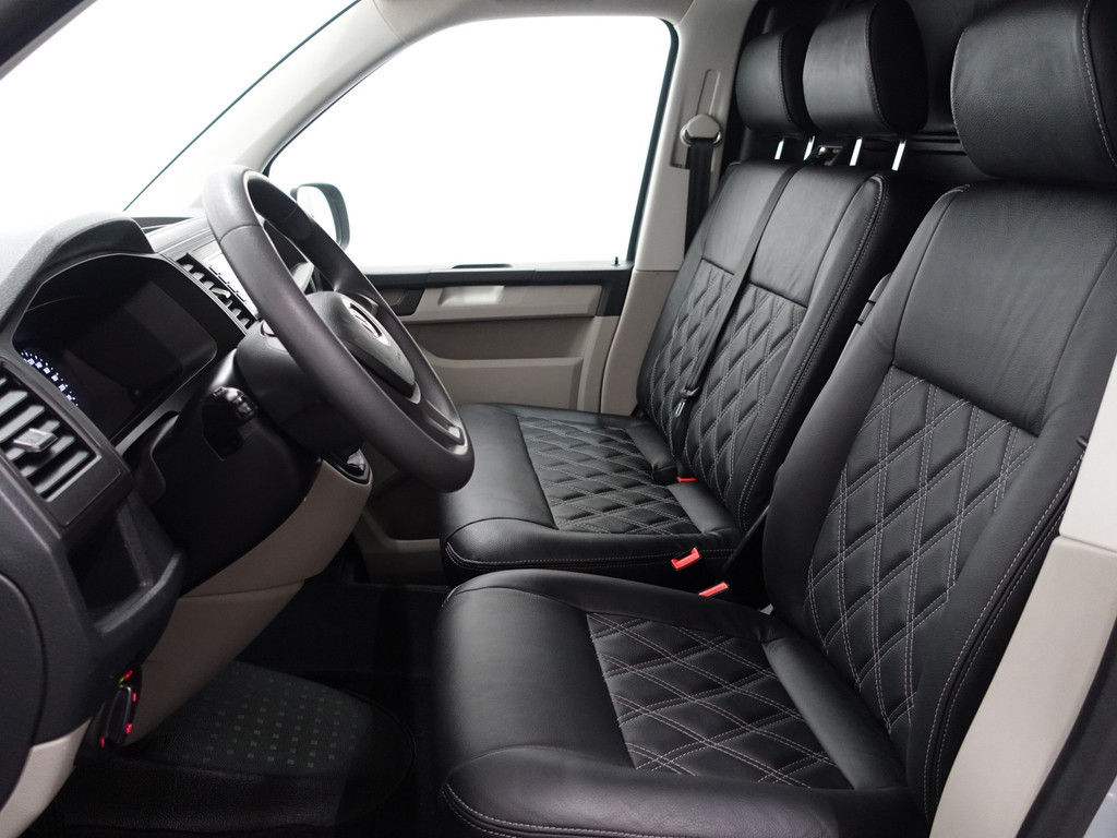 
Volkswagen Transporter 2.0 TDI Euro 6 L1 R-Line+ Two-Tone, Luxury Leder, Clima, Cruise, Grijs kenteken vol									