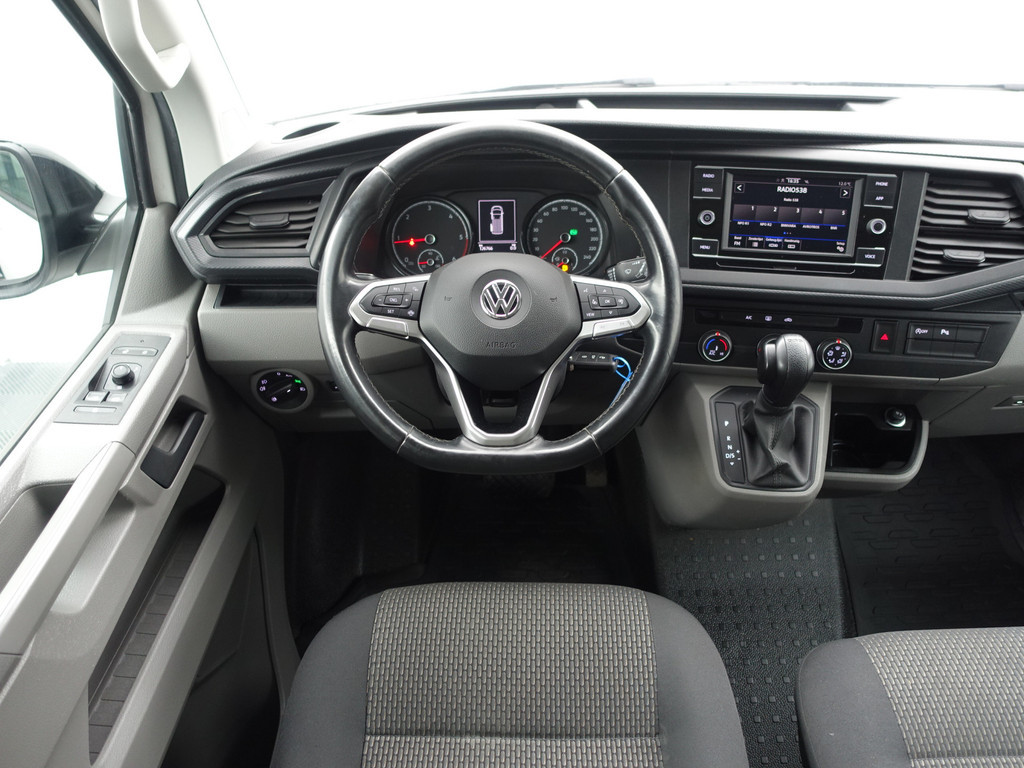 
Volkswagen Transporter 2.0 TDI Euro 6 150Pk L2 Bulli R-line+ Aut- Dubbele Cabine, 6 Pers, 2x Schuifdeur, CarPlay, Park Assist vol									
