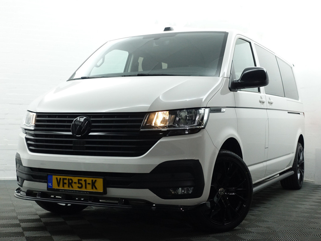 
Volkswagen Transporter 2.0 TDI Euro 6 150Pk L2 Bulli R-line+ Aut- Dubbele Cabine, 6 Pers, 2x Schuifdeur, CarPlay, Park Assist vol									