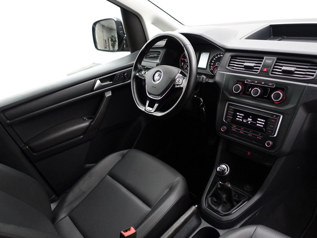 
								Volkswagen Caddy 2.0 TDI Euro 6 L1 R-Line+ Sport Leder, Clima, Mf Stuur, Bluetooth, Trekhaak vol									