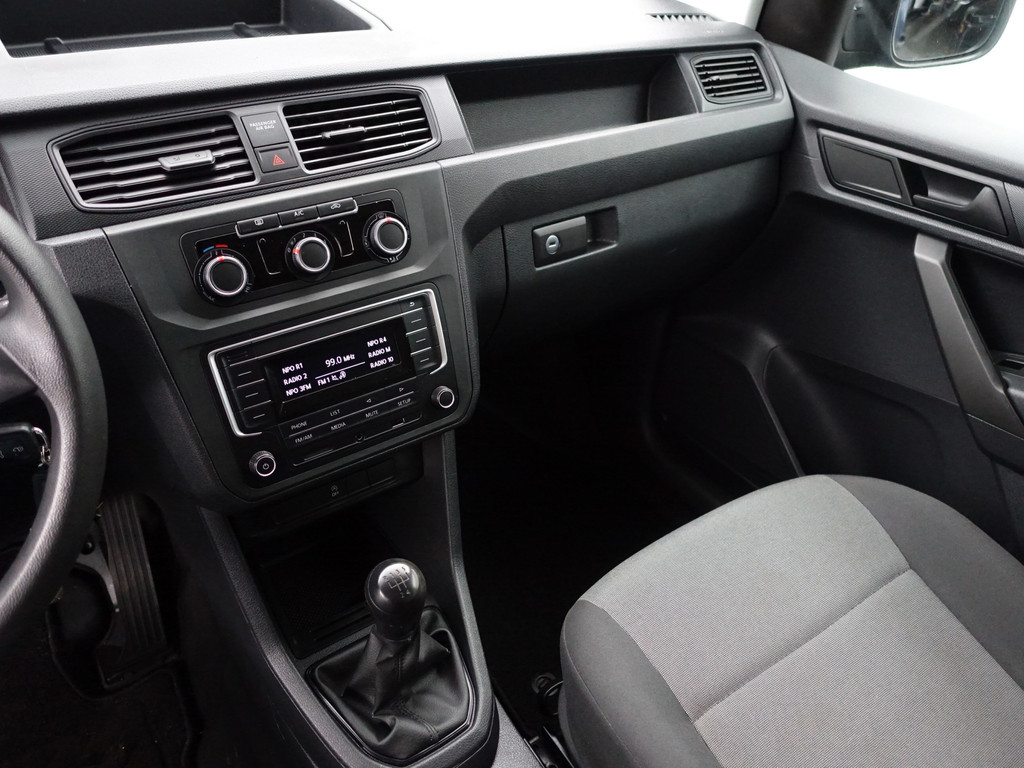 
Volkswagen Caddy 1.6 TDI L1 Highline- Bijtelling vrij, Airco, Cruise, Grijs Kenteken vol									