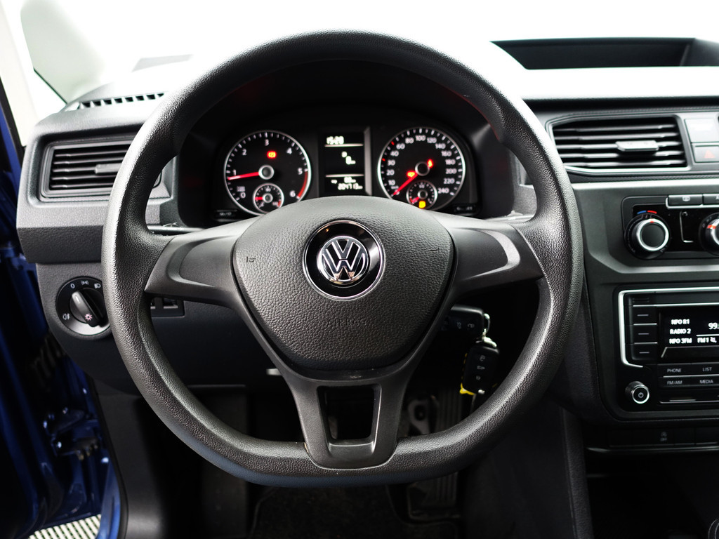 
Volkswagen Caddy 1.6 TDI L1 Highline- Bijtelling vrij, Airco, Cruise, Grijs Kenteken vol									