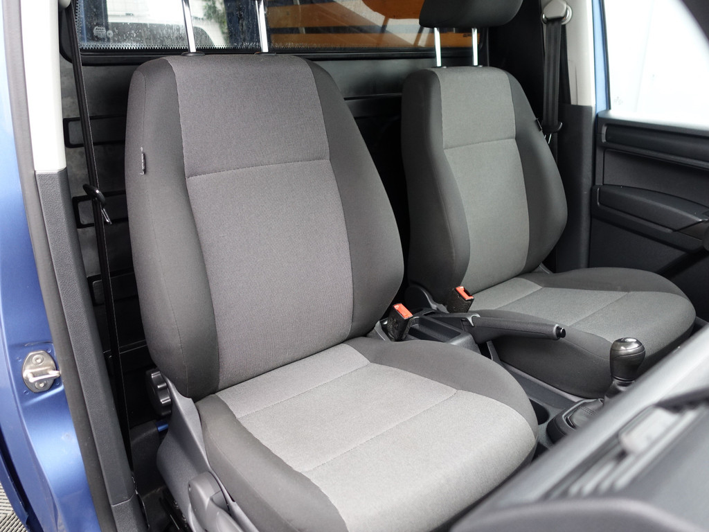 
Volkswagen Caddy 1.6 TDI L1 Highline- Bijtelling vrij, Airco, Cruise, Grijs Kenteken vol									