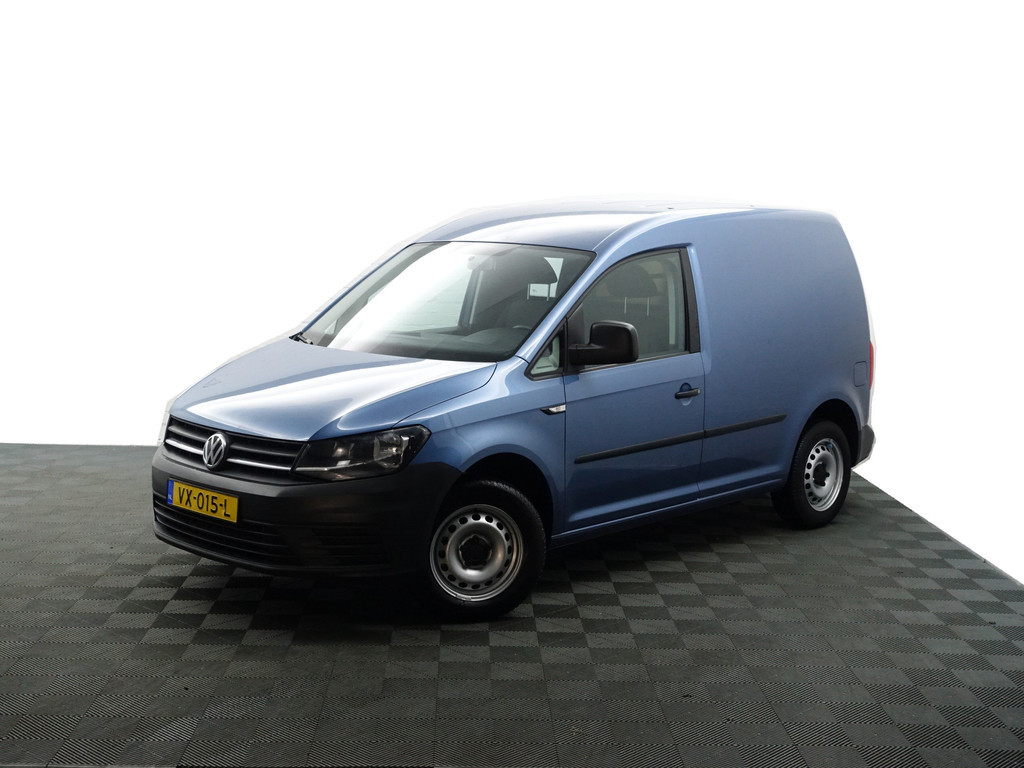 
Volkswagen Caddy 1.6 TDI L1 Highline- Bijtelling vrij, Airco, Cruise, Grijs Kenteken vol									