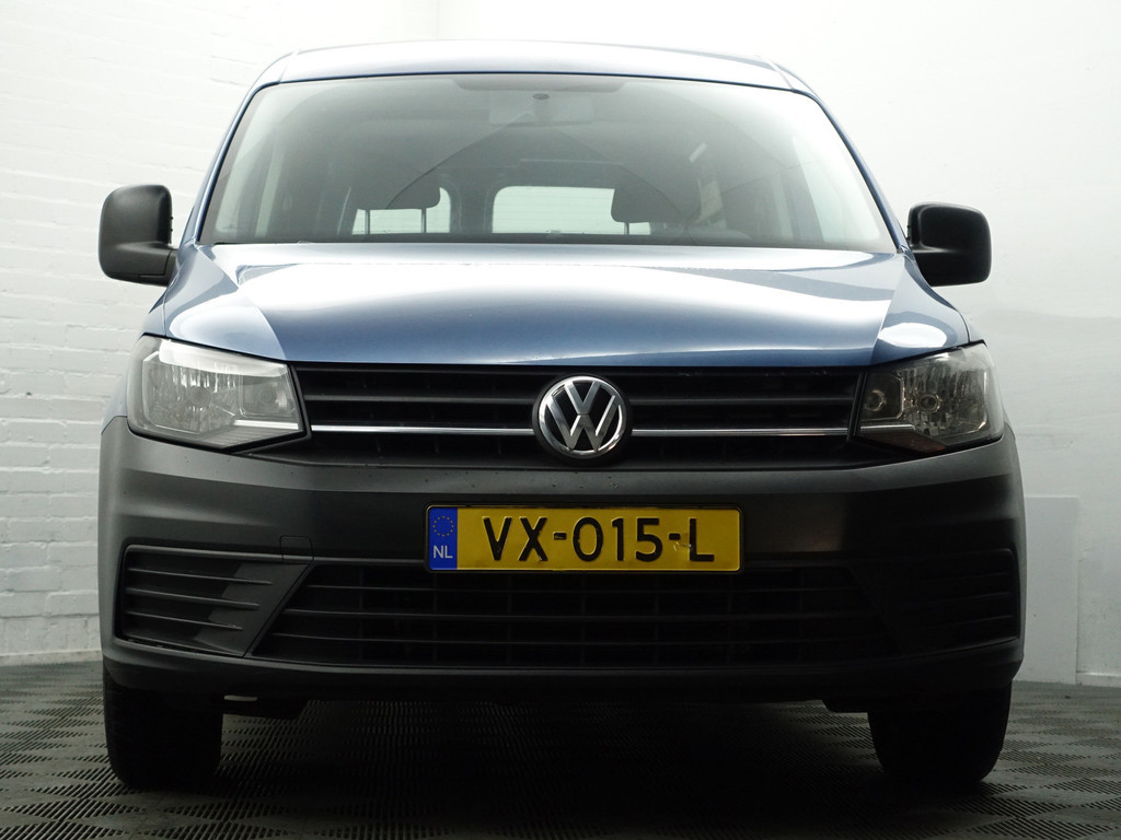 
Volkswagen Caddy 1.6 TDI L1 Highline- Bijtelling vrij, Airco, Cruise, Grijs Kenteken vol									