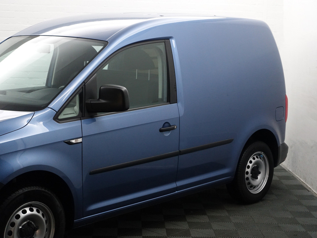 
Volkswagen Caddy 1.6 TDI L1 Highline- Bijtelling vrij, Airco, Cruise, Grijs Kenteken vol									