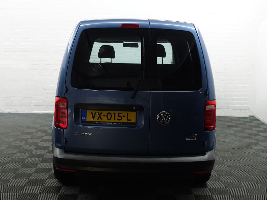 
Volkswagen Caddy 1.6 TDI L1 Highline- Bijtelling vrij, Airco, Cruise, Grijs Kenteken vol									