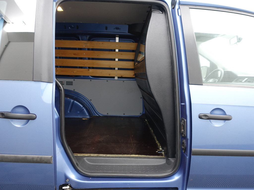 
Volkswagen Caddy 1.6 TDI L1 Highline- Bijtelling vrij, Airco, Cruise, Grijs Kenteken vol									