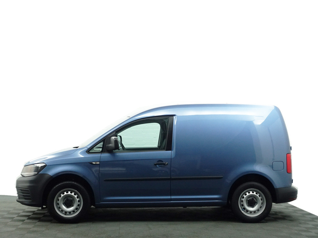 
Volkswagen Caddy 1.6 TDI L1 Highline- Bijtelling vrij, Airco, Cruise, Grijs Kenteken vol									