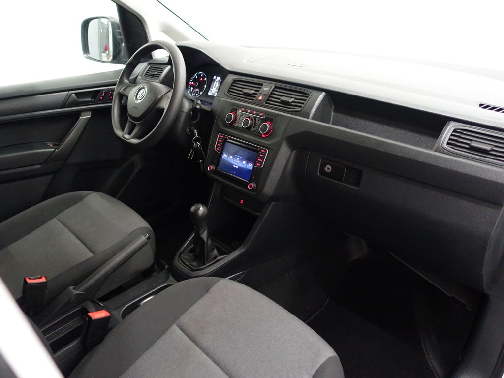 
								Volkswagen Caddy 2.0 TDI Euro 6 Comfortline- RVS Kastinrichting, Carplay, Navi, Clima, Cruise, Grijs kenteken vol									