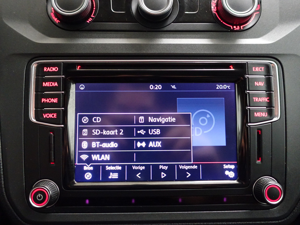 
								Volkswagen Caddy 2.0 TDI Euro 6 Comfortline- RVS Kastinrichting, Carplay, Navi, Clima, Cruise, Grijs kenteken vol									
