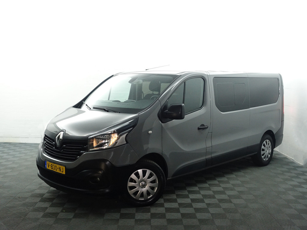 
Renault Trafic 1.6 dCi Euro 6 T29 L2 Comfort- Dubbele Cabine, 5/6 Pers, Camera, Clima, Park Assist, Cruise, Navi vol									