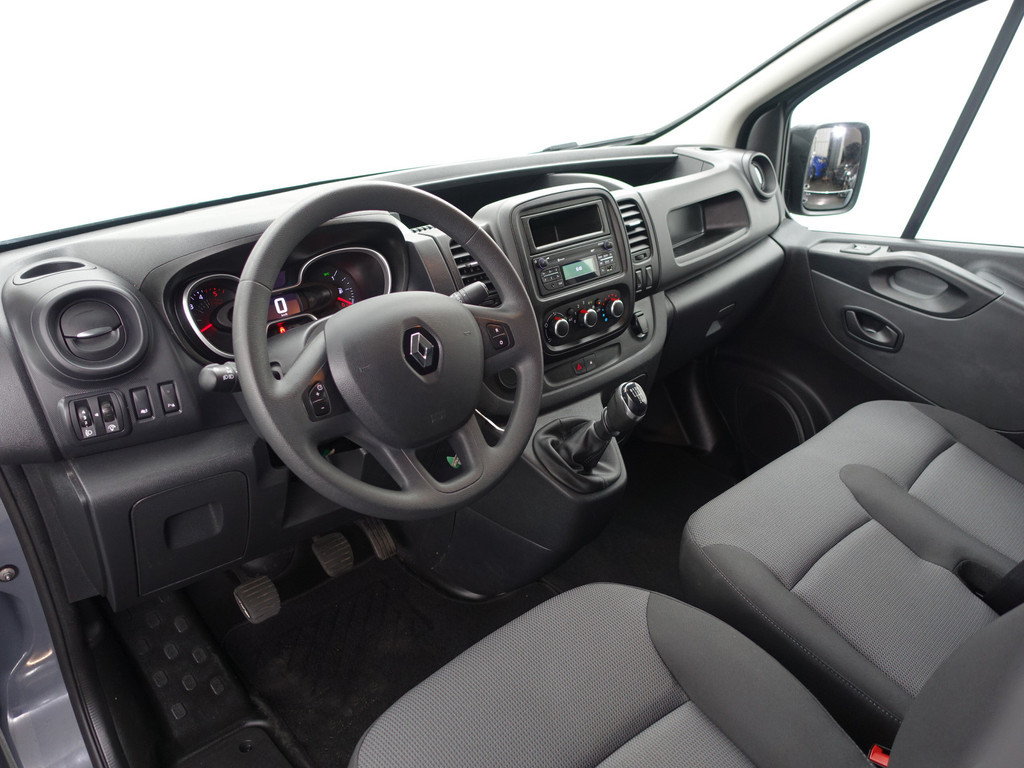 
Renault Trafic 1.6 dCi Euro 6 L1 phase 2 Comfort- 3 Pers, Park Assist, Xenon Led, Cruise, Clima, Grijs Kenteken vol									