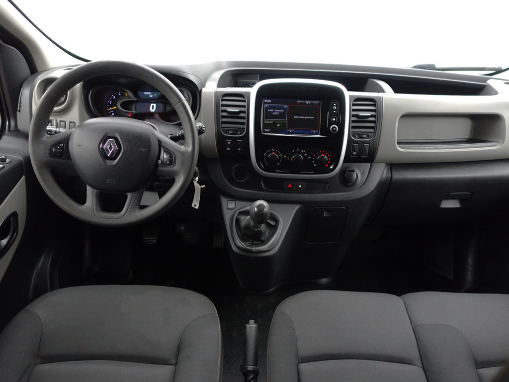 
Renault Trafic 1.6 dCi Euro 6 T29 L2 Luxe- Dubbele Cabine, 6 Pers, Park Assist, Trekhaak, Cruise, Clima vol									