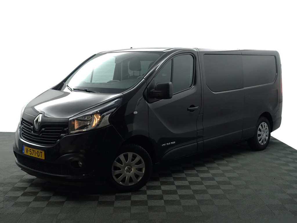 
Renault Trafic 1.6 dCi Euro 6 T29 L2 Luxe- Dubbele Cabine, 6 Pers, Park Assist, Trekhaak, Cruise, Clima vol									