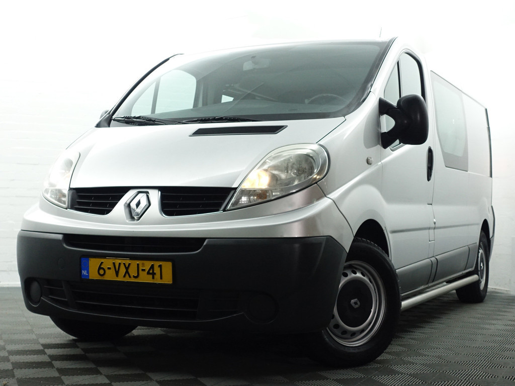 
Renault Trafic 2.0 dCi T29 L2 Dynamic- Dubbele Cabine, 6 Pers, Navi, Park Assist, Clima, NAP 158DKM vol									