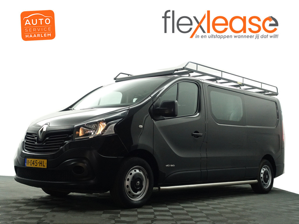 
Renault Trafic 1.6 dCi Euro 6 T29 L2 Comfort- Dubbele Cabine, 6 Pers, Imperiaal, Navi, Park Assist, Clima, Cruise vol									