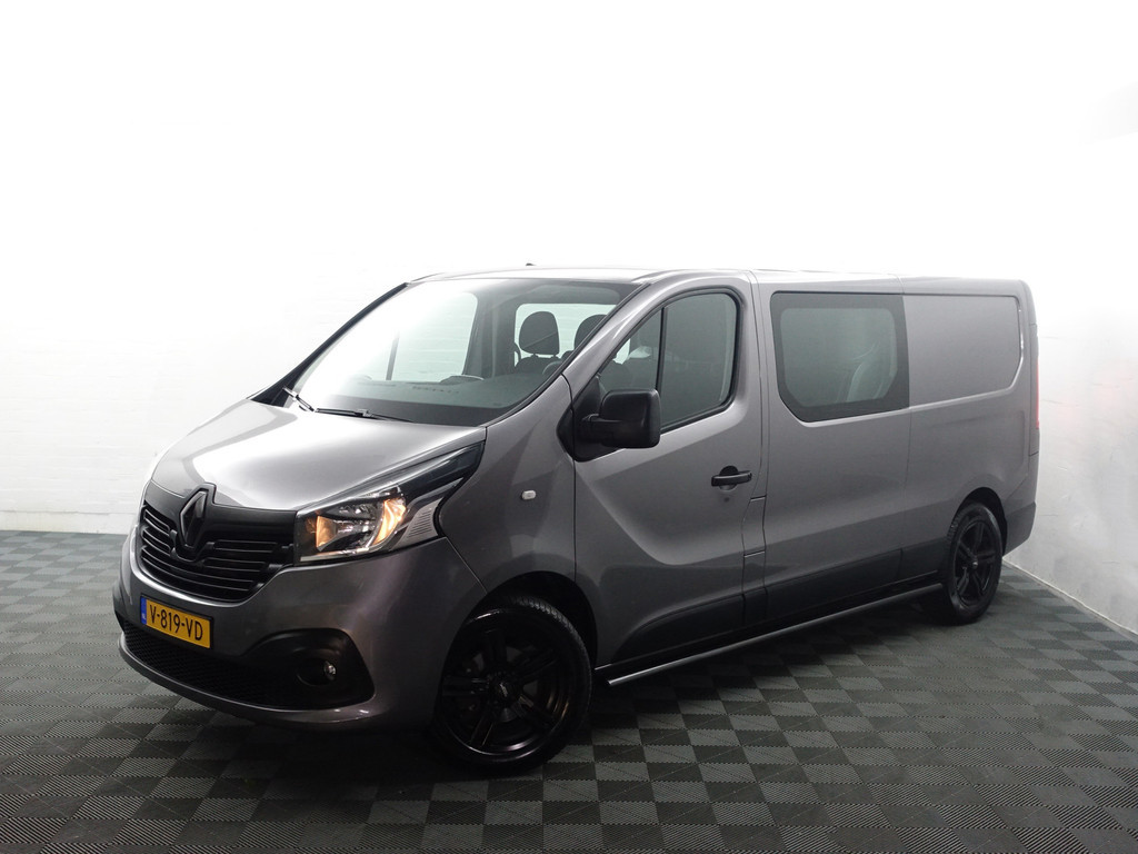 
Renault Trafic 1.6 dCi Euro 6 T29 L2 Sportline- Dubbele Cabine, 6 Pers, Park Assist, Navi, Clima, Cruise, SideBars vol									