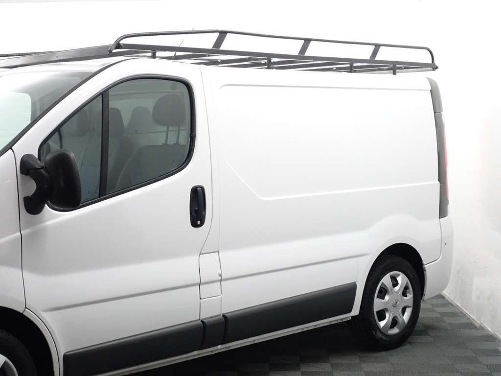 
Renault Trafic 2.0 dCi T29 L1 Aut- 3 Pers, Imperiaal, Navi, Park Assist, Cruise, Clima, Grijs Kenteken vol									