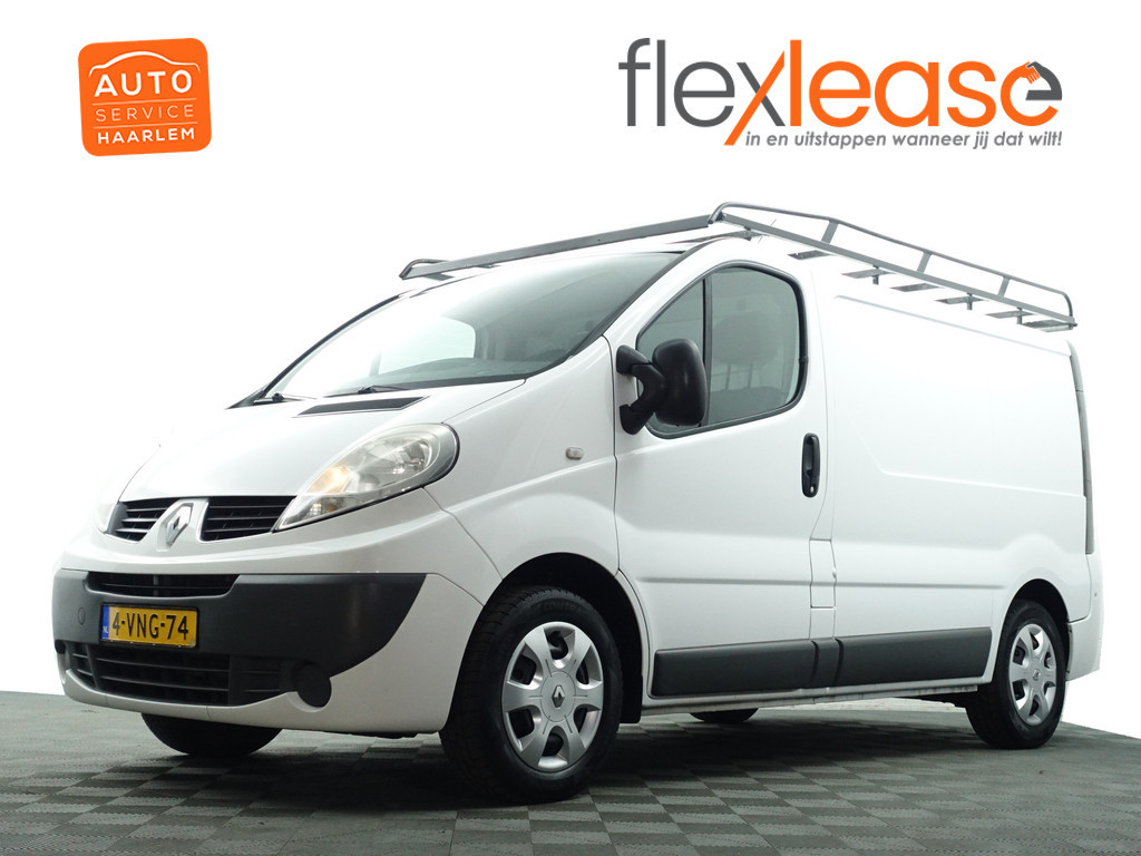 
Renault Trafic 2.0 dCi T29 L1 Aut- 3 Pers, Imperiaal, Navi, Park Assist, Cruise, Clima, Grijs Kenteken vol									