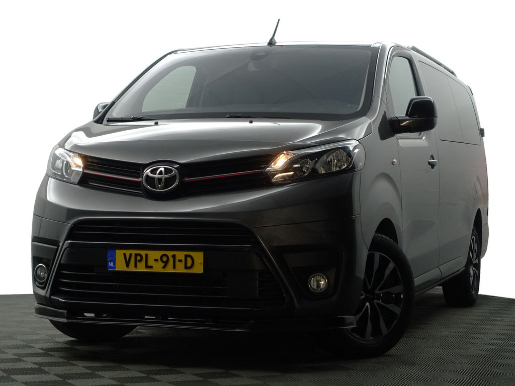 
Toyota ProAce 2.0 D-4D 177pk Sportline Aut- Design Leder, Camera, Keyless, Carplay, Ada Cruise, Trekhaak, Clima vol									