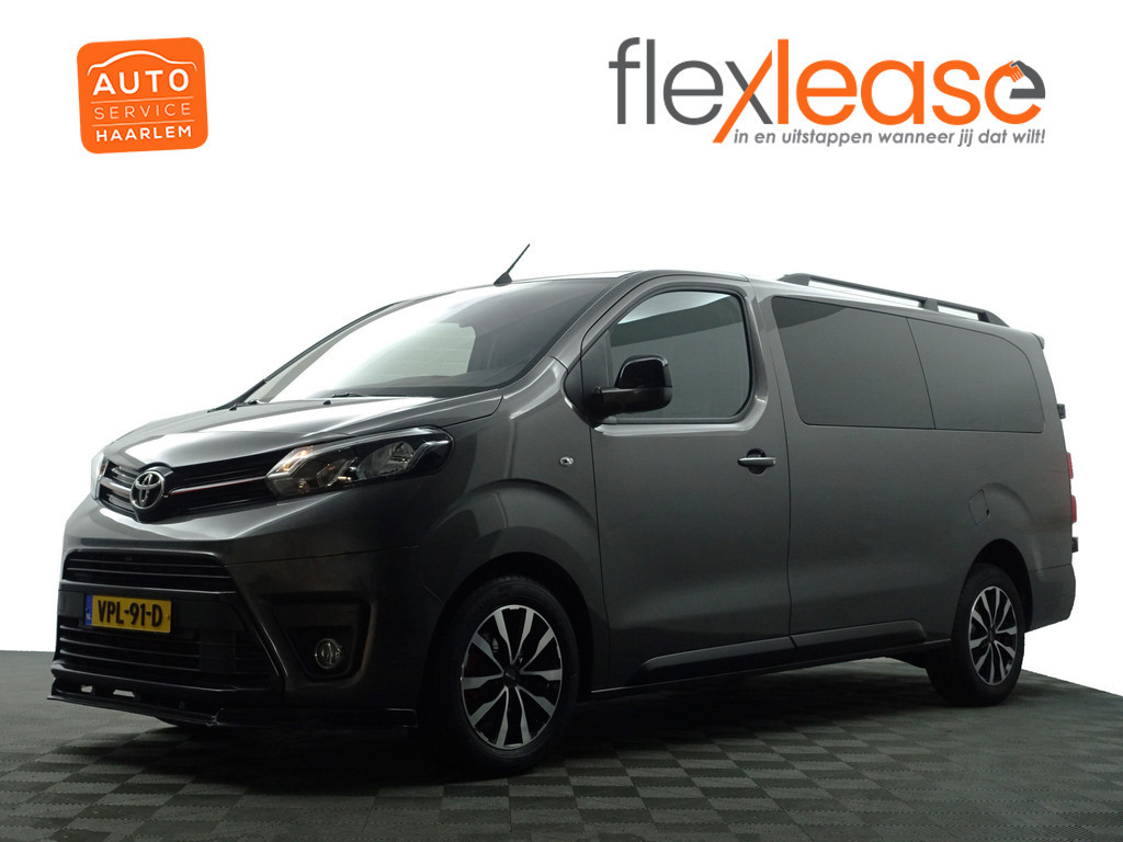 
Toyota ProAce 2.0 D-4D 177pk Sportline Aut- Design Leder, Camera, Keyless, Carplay, Ada Cruise, Trekhaak, Clima vol									