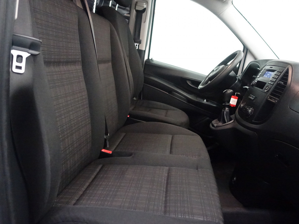 
Mercedes-Benz Vito 109 CDI Euro 6 Lang- Airco, Elek Pakket, 3 Pers, Achterklep, Grijs kenteken vol									